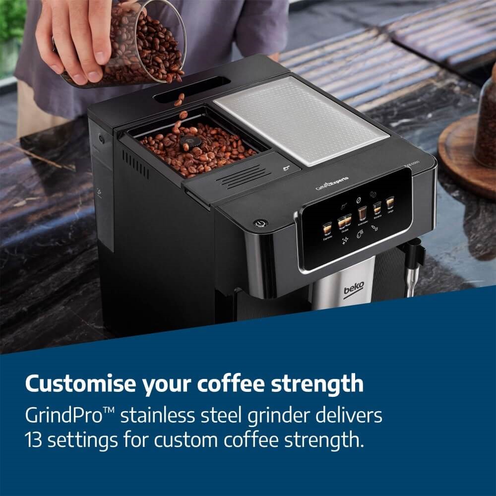 customise your coffee strength.