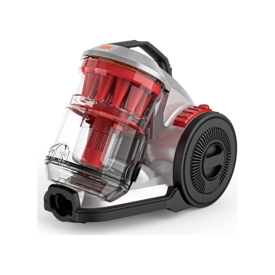 Vax CCQSAV1T1 Air Home Cylinder Vacuum Cleaner Grey & Red