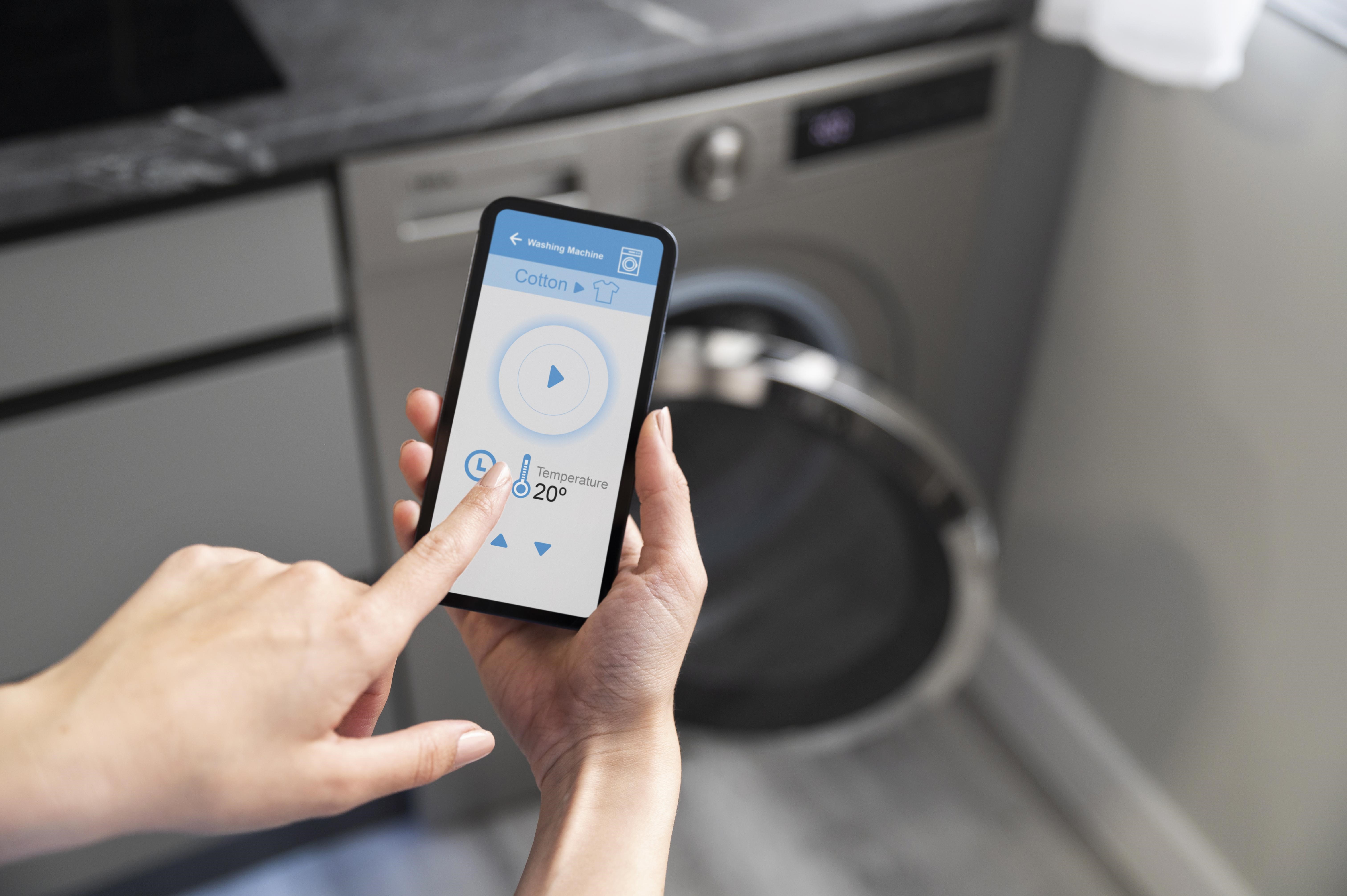 Smart washing Machine.