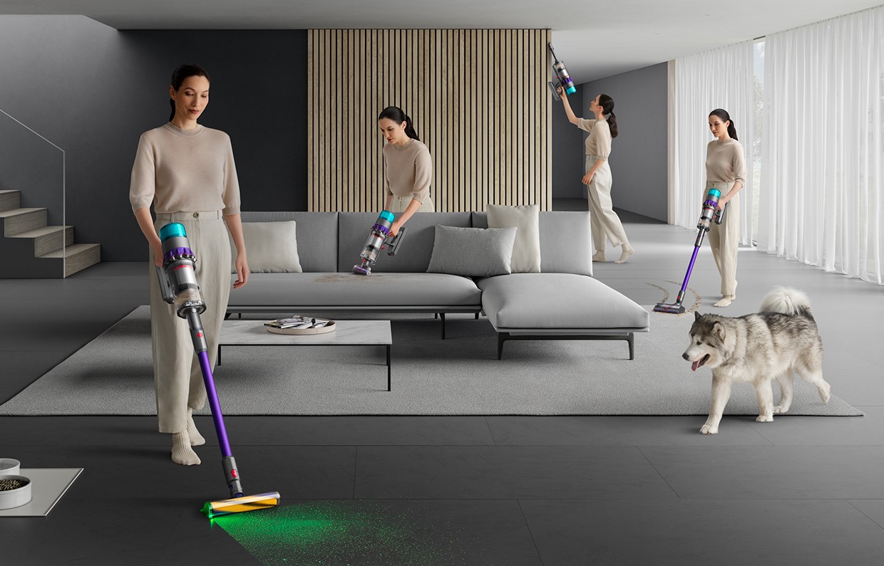 Dyson Omni-glide Vacuum Range.