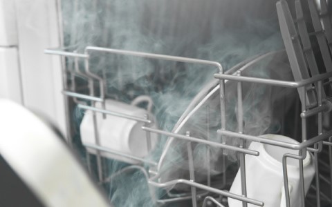 quick wash and dry dishwasher.
