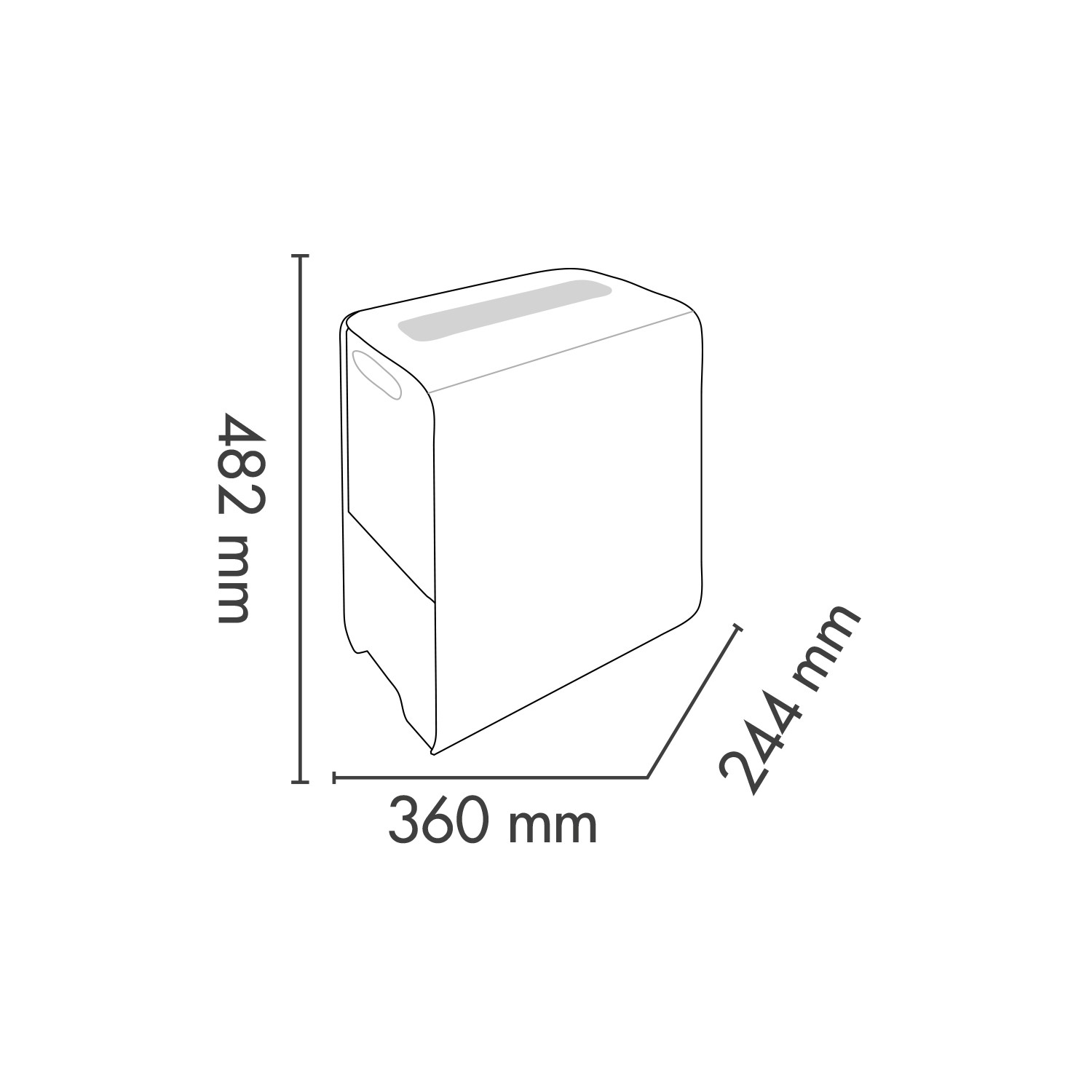 GRADE A1 Argo 24L Quiet Anti Bacterial Compressor Dehumidifier and