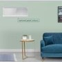 electriQ Easy-Fit 12000 BTU A++ WiFi Smart Wall Mounted Air Conditioner with Heat Pump - 4m Pipe Kit Included