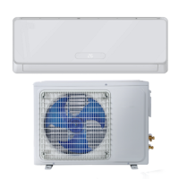 electriQ Easy-Fit 12000 BTU A++ WiFi Smart Wall Mounted Air Conditioner with Heat Pump - 4m Pipe Kit Included