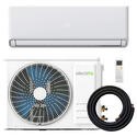 electriQ Easy-Fit 12000 BTU A+++ WiFi Smart Wall Mounted Split Air Conditioner with Heat Pump - 4m Pipe Kit Included