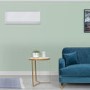 electriQ Easy-Fit 12000 BTU A++ WiFi Smart Wall Mounted Air Conditioner with Heat Pump - 4m Pipe Kit Included
