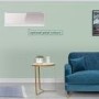 electriQ Easy-Fit 12000 BTU A++ WiFi Smart Wall Mounted Air Conditioner with Heat Pump - 4m Pipe Kit Included