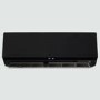 9000 BTU Black Smart Wall Mounted Split Air Conditioner with Heat Pump  Pipe kit and 5 Years warranty 
