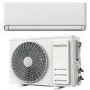 electriQ Easy-Fit 9000 BTU A++ WiFi Smart Wall Mounted Air Conditioner with Heat Pump - 4m Pipe Kit Included