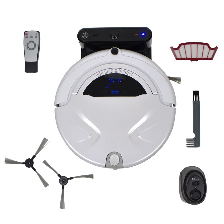 electriQ Intelligent Robotic Vacuum Cleaner with Self Charging Dock- eiq-c11e