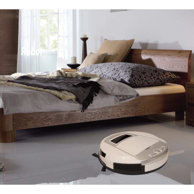 GRADE A1 - ElectriQ eIQ-RBV10 Robot Vacuum Cleaner Anti Allergy HEPA great for Carpet and Hard Floors with stairs sensor