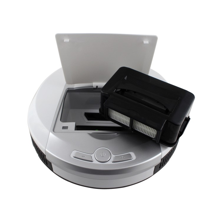 GRADE A1 - ElectriQ eIQ-RBV10 Robot Vacuum Cleaner Anti Allergy HEPA great for Carpet and Hard Floors with stairs sensor