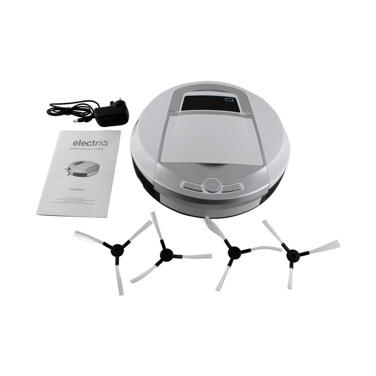 GRADE A1 - ElectriQ eIQ-RBV10 Robot Vacuum Cleaner Anti Allergy HEPA great for Carpet and Hard Floors with stairs sensor