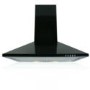 electriQ 60cm Traditional Chimney Cooker Hood in Satin Black