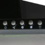 electriQ 60cm Traditional Chimney Cooker Hood in Satin Black