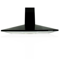 electriQ 90cm Traditional Chimney Cooker Hood Satin Black