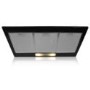 electriQ 90cm Traditional Chimney Cooker Hood Satin Black