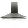 electriQ 60cm Traditional Chimney Cooker Hood in Stainless Steel