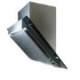 GRADE A2  - electriQ 60cm Angled Glass and Steel Designer Cooker Hood