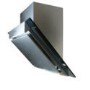 GRADE A3  - electriQ 60cm Angled Glass and Steel Designer Cooker Hood