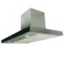 electriQ 90cm Slimline Electronic Cooker Hood Stainless Steel
