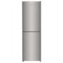 Refurbished electriQ eQ175FFLFINOXVE Freestanding 254 Litre 50/50 Low Frost Fridge Freezer Stainless Steel