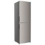 Refurbished electriQ eQ175FFLFINOXVE Freestanding 254 Litre 50/50 Low Frost Fridge Freezer Stainless Steel