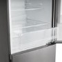 Refurbished electriQ eQ175FFLFINOXVE Freestanding 254 Litre 50/50 Low Frost Fridge Freezer Stainless Steel