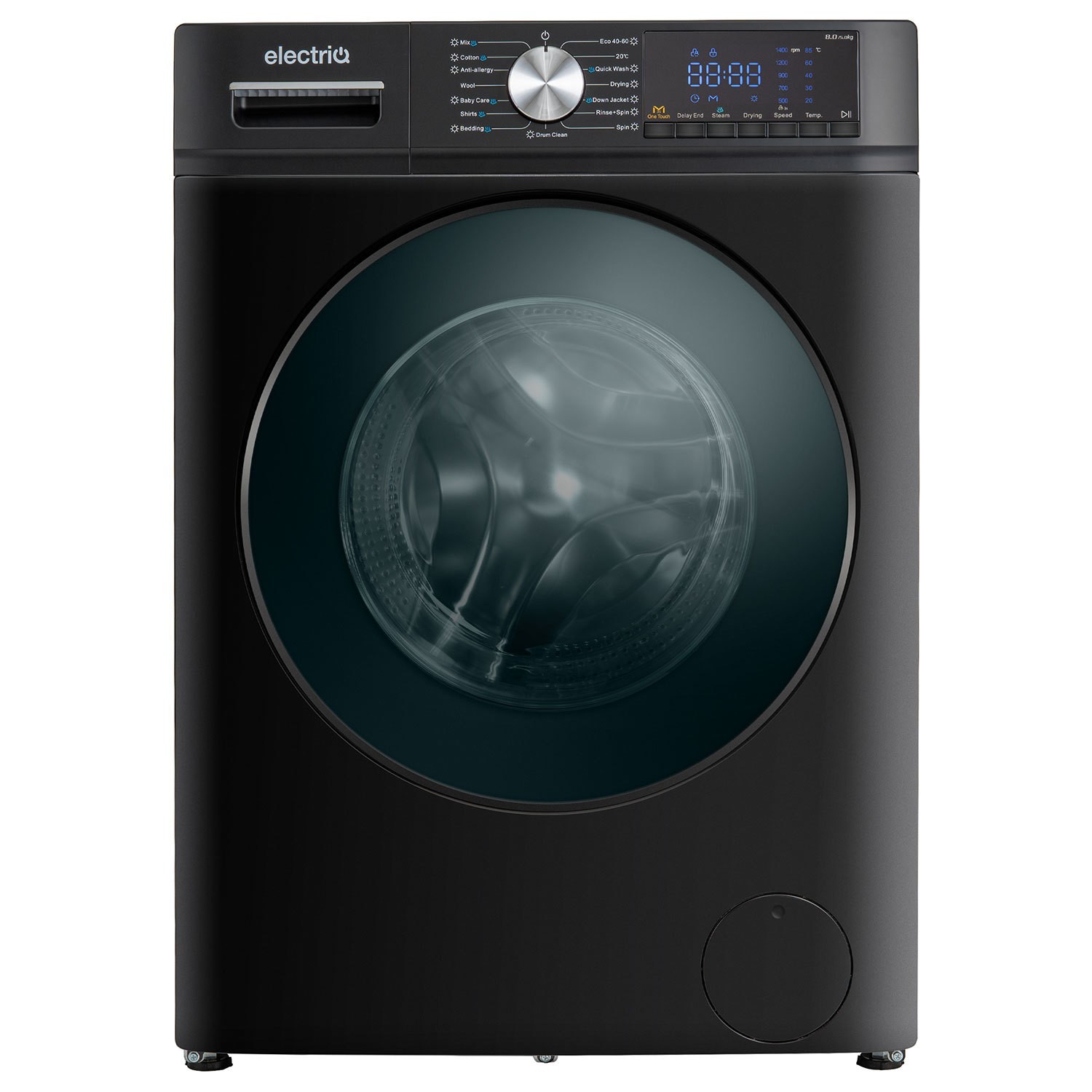 Electriq 8Kg Wash 5Kg Dry 1400Rpm Washer Dryer Quiet Energy Saving  MG80-E14586BP