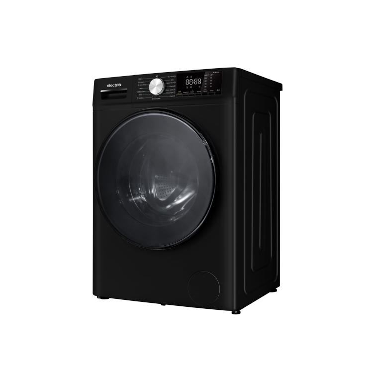 electriQ 8kg Wash 5kg Dry 1400rpm Washer Dryer - Black