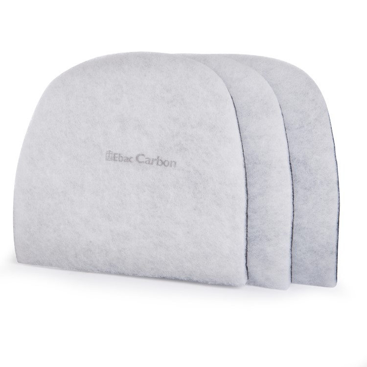 Extra Ebac Annual Active Carbon Filter Pack for Ebac 2000 series  Contains 3 Filters