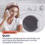 electriQ 7kg 1400rpm Integrated Washing Machine - White
