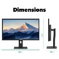 electriQ 28" 4K IPS 144Hz 0.9ms Gaming Monitor