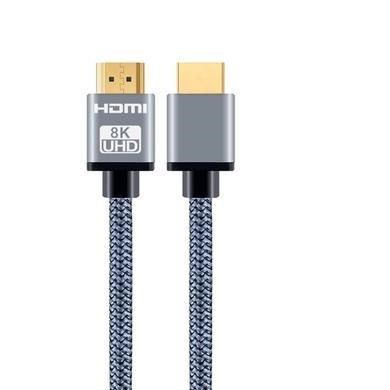 BID 2m HDMI 2.1 Cable compatible with eARC VRR & Dynamic HDR - Braided BID 2m HDMI 2.1 Cable compatible with eARC VRR & Dynamic HDR - Braided