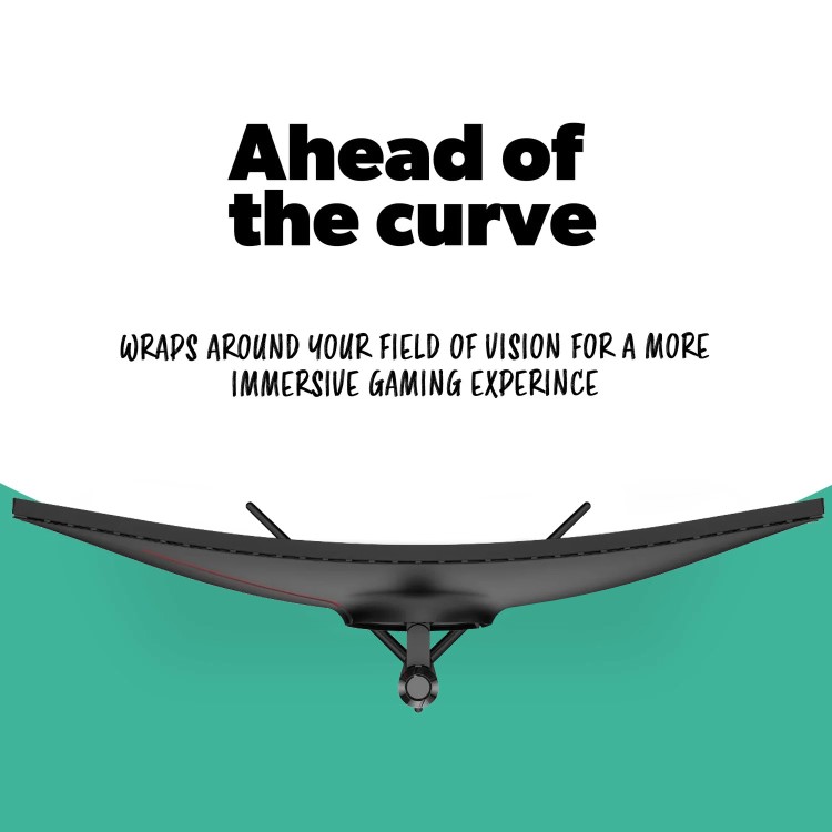 electriQ 30" VA Full HD UltraWide HDR 200Hz FreeSync Curved Gaming Monitor