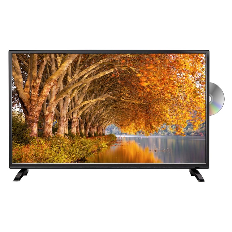GRADE A2 - electriQ eiQ-32HDT2DVD 32" HD LED TV with Freeview HD & DVD Player