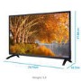 Refurbished electriQ eiQ-32HDT2SM-V2 32" HD LED Android Smart TV with Freeview HD