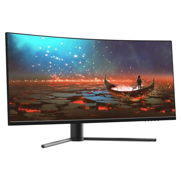 electriq eiQ-34SUWD180FSHQ 34" QLED WQHD 180Hz Curved Gaming Monitor