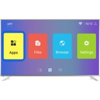 GRADE A3 - electriQ 75" 4K Ultra HD HDR LED Android Smart TV with Freeview HD