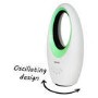 GRADE A2 - electriQ 24 inch Bladeless Quiet Tower Fan with Mood Light