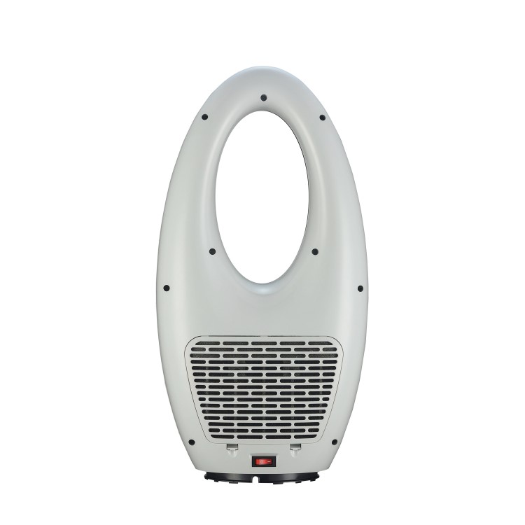 Refurbished electriQ 24 inch SmartApp WIFI Hot and Cool Bladeless Fan with Mood Light