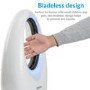 Refurbished electriQ 24 Inch Remote Control Tower Fan - White
