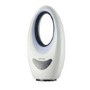 GRADE A1 - electriQ eiQ-AM09 24 inch Hot and Cool Bladeless Fan with Mood Light