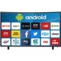 electriQ 49" Curved 4K Ultra HD LED Android Smart TV with Freeview HD