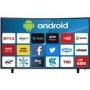 GRADE A2 - electriQ 49" Curved 4K Ultra HD Android Smart HDR LED TV with Freeview HD