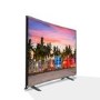 GRADE A2 - electriQ 49" Curved 4K Ultra HD Android Smart HDR LED TV with Freeview HD