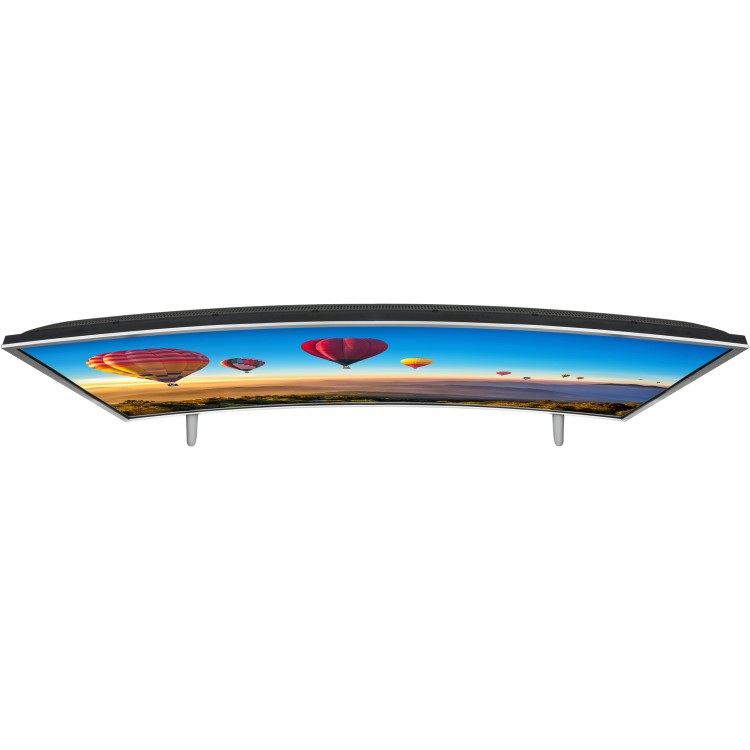 GRADE A3 - electriQ 55" Curved 4K Ultra HD Android Smart HDR LED TV with Freeview HD