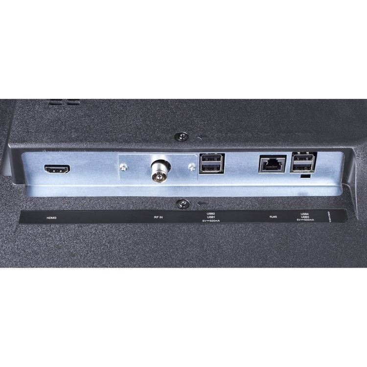 GRADE A2 - electriQ 49" Curved 4K Ultra HD Android Smart HDR LED TV with Freeview HD