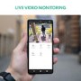 GRADE A1 - electriQ Full 1080p HD Outdoor Wireless Battery Camera with Mount
