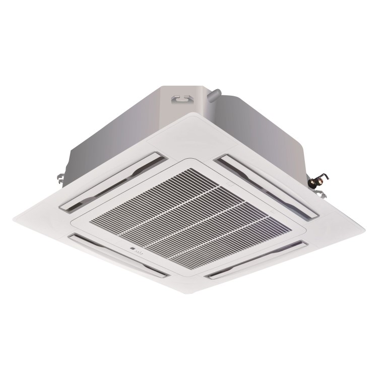 GRADE A1 - 60000 BTU Super Slim Ceiling Cassette Air Conditioner 16kW with Heat Pump